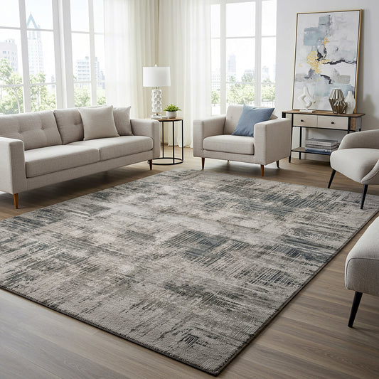 Divina Area Rug, Corlis Gray, 8’8” x 13’