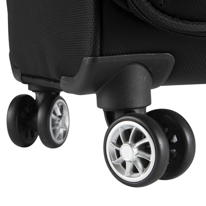Ricardo Beverly Hills Solvang 2.0 Softside 32" Expandable Checked Spinner Luggage, Adult, Black
