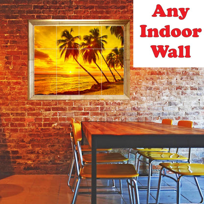 Ceramic Tile Mural-Paul Cezanne Flowers Tile Mural Commercial Renovate. 60" w x 72" h using (30) 12 x 12 ceramic tiles