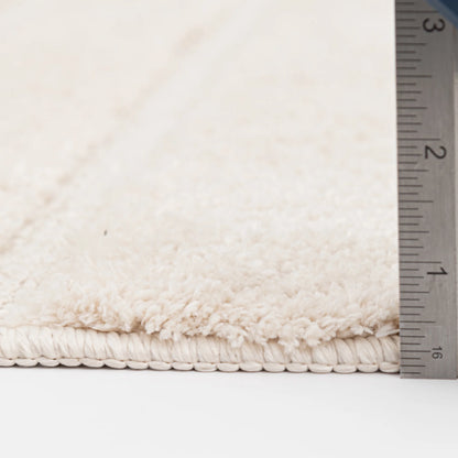 Better Homes & Gardens Arches Hi Low Indoor Area Rug, Ivory, 5'x6'7"