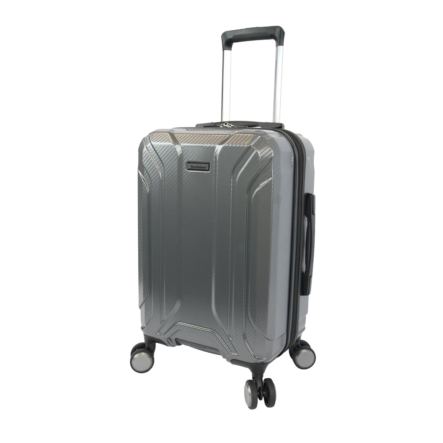 Brookstone Keane 21" Hardside Carry On Spinner Luggage - Charcoal