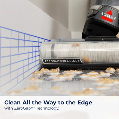BISSELL CrossWave OmniEdge, Cordless, Wet Dry Vacuum, for Tile, Sealed Wood Floors, Laminate, and Area Rugs, Zero Gap Technology, Easy Cleaning, Two Tank Technology, 4125W