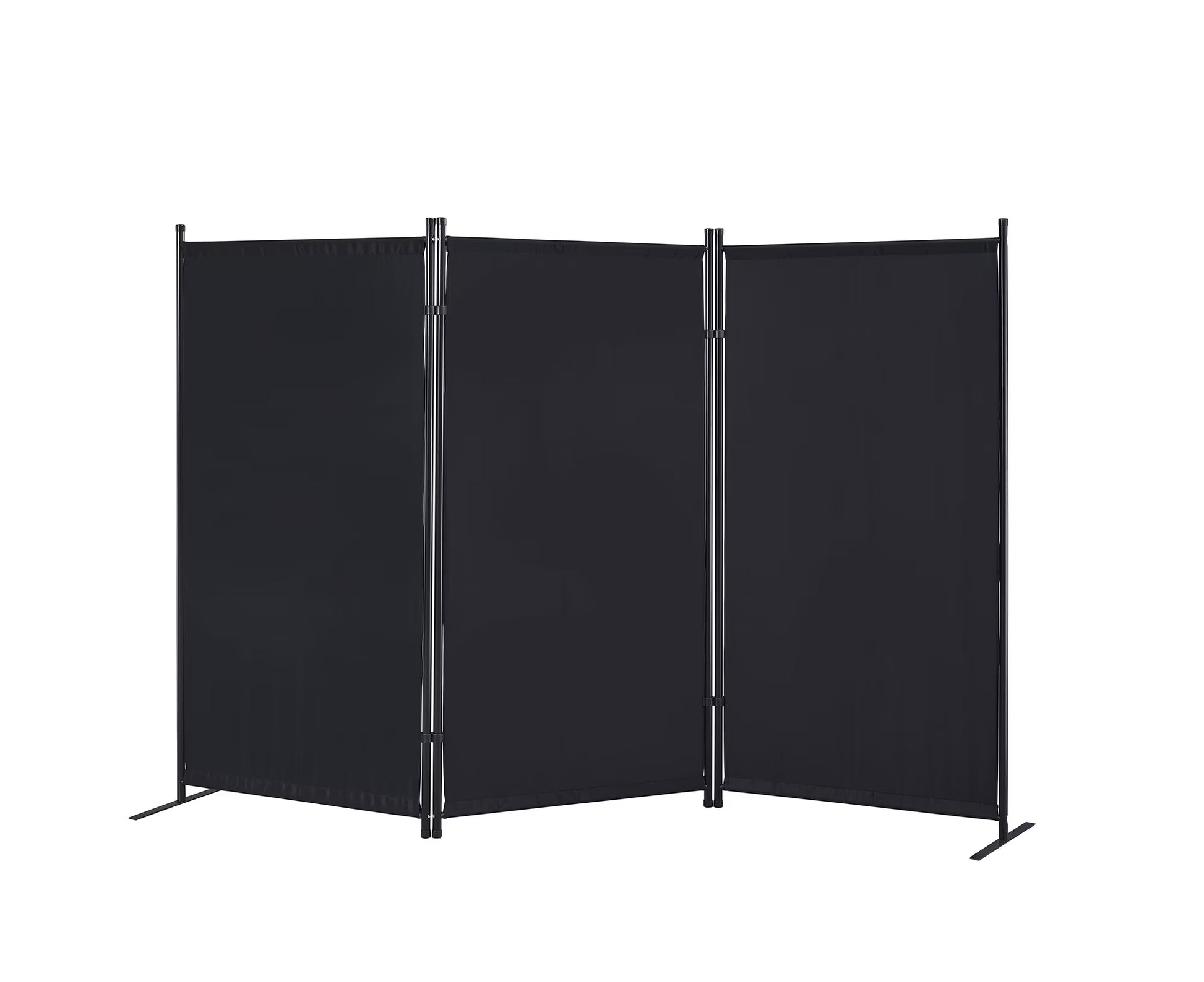 Proman Products Galaxy Indoor and Outdoor 3 Panel Room Divider, 71" Tall, Gray