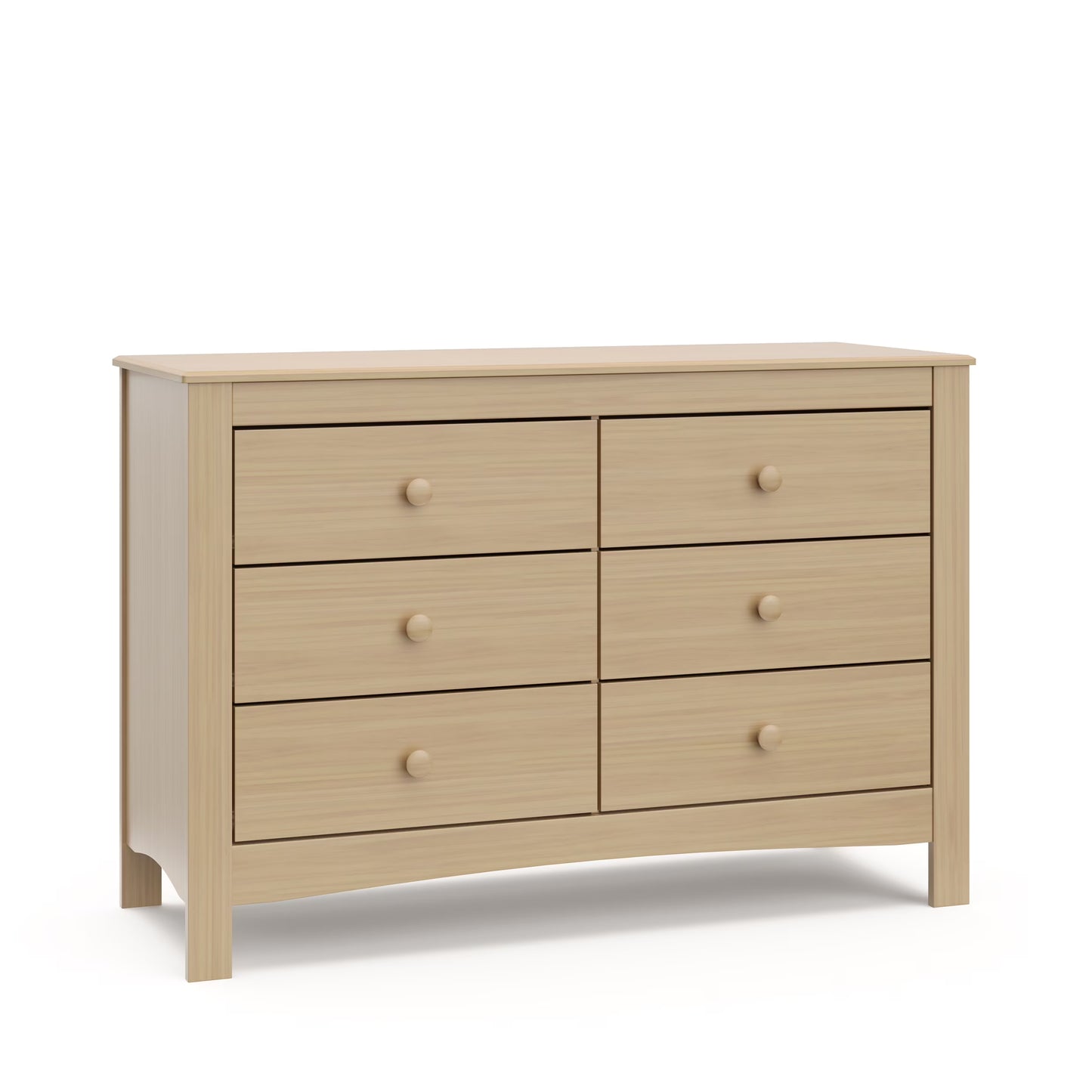 Graco Noah 6 Drawer Nursery Double Dresser, White