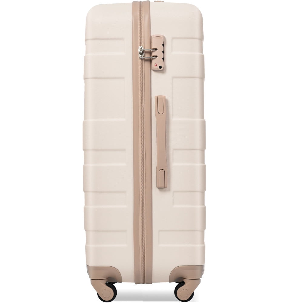 Luggage Sets 4 Piece, ABS Durable Suitcase with Travel Bag, Carry On Luggage Suitcase Set with 360° Spinner Wheels