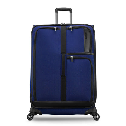 American Tourister Cargo Max 29" Softside Large Checked Spinner Luggage Single Piece - Sapphire Blue