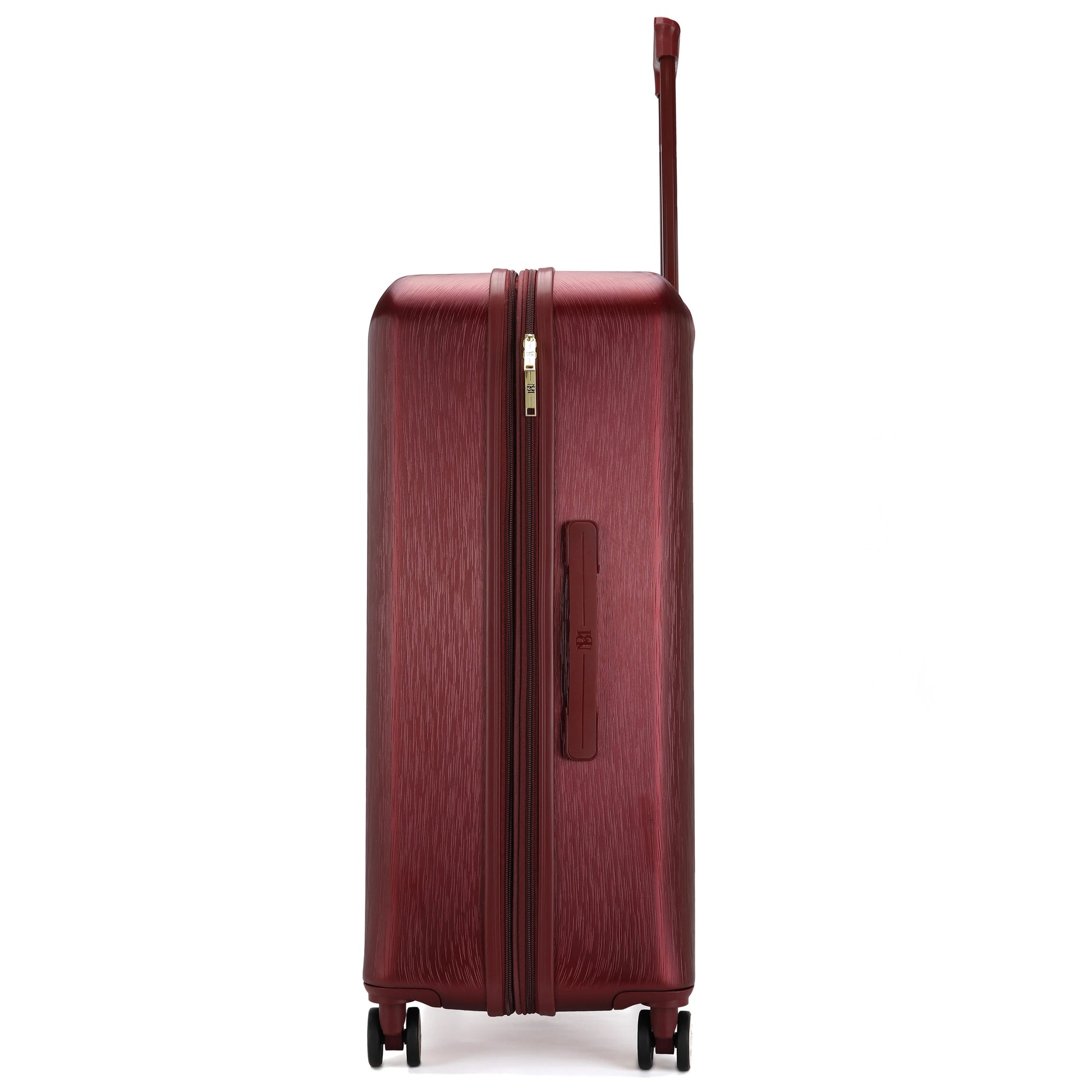 BADGLEY MISCHKA Diamond 3 Piece Expandable Luggage Set (Burgundy)