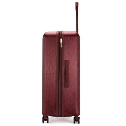 BADGLEY MISCHKA Diamond 3 Piece Expandable Luggage Set (Burgundy)