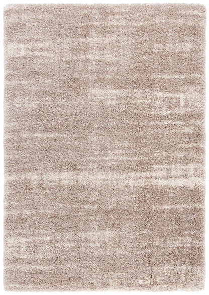 SAFAVIEH Hudson Shag Jacinda Abstract Area Rug, Ivory/Beige, 5'3" x 7'6"