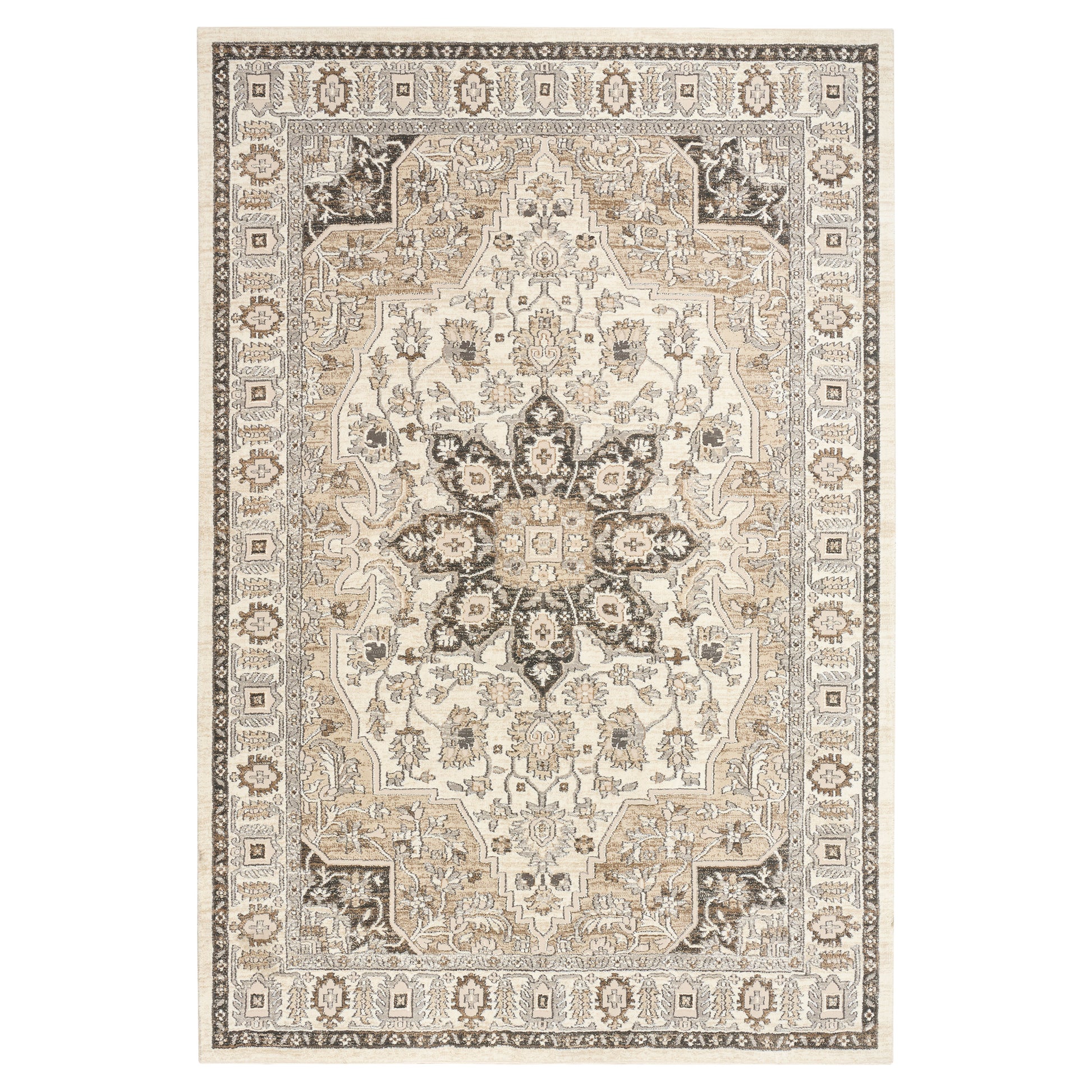 Nourison Briar Area Rug, Rose, 6’6” x 9’6”