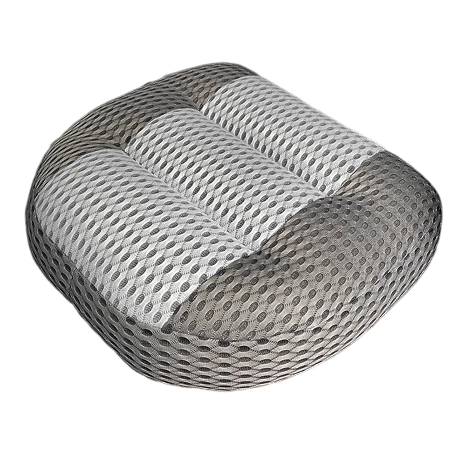 Car Booster Seat Cushion Heightening Height Boost Mat Anti Slip Thickened Cars Seat Pad Portable for Short Car Driver Adult Home Office Chair Gray