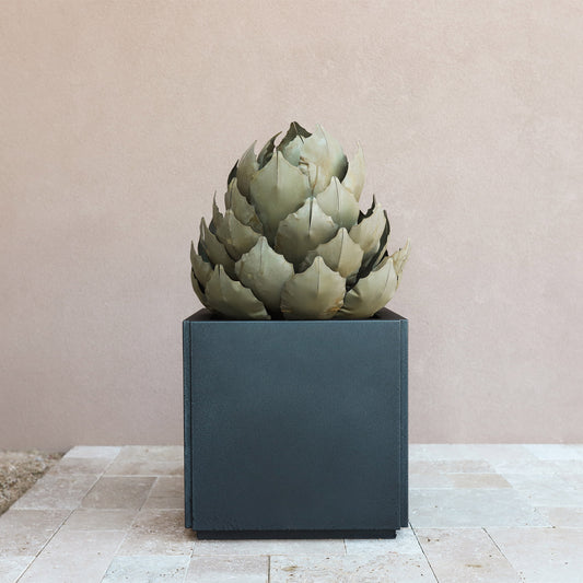 Artichoke Agave Sculpture by Desert Steel