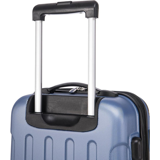 ROCKLAND London Hardside Spinner Wheel Luggage, Carry-On 20-Inch and Tote 14-Inch