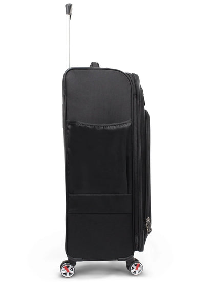 SwissTech Executive 29" 8-Wheel Softside Luggage, Black