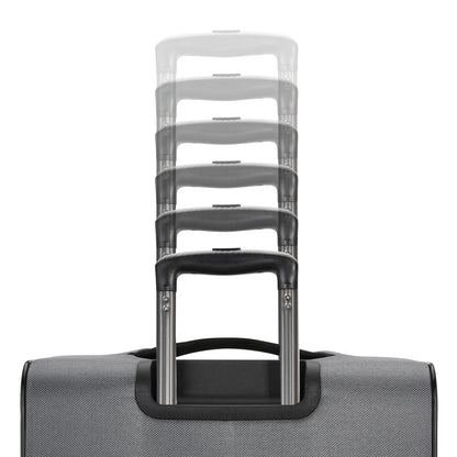 American Tourister Dash XLT Softside Carry On Luggage with Spinner Wheels Single Piece - Black
