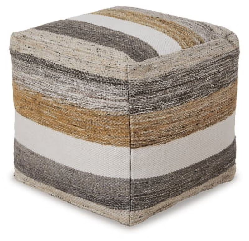 Signature Design by Ashley Casual Josalind Pouf Multi