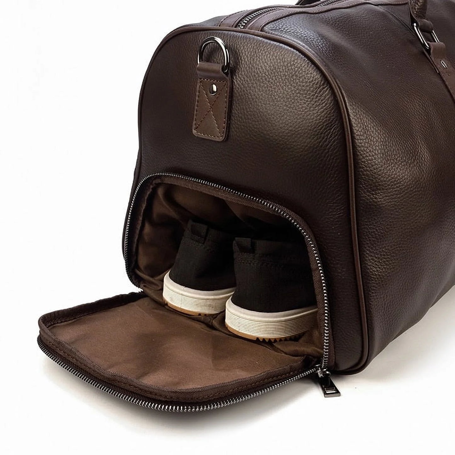 Zee Leather - Large Luggage/Travel made of Cowhide Genuine Leather Travel Duffle Bag