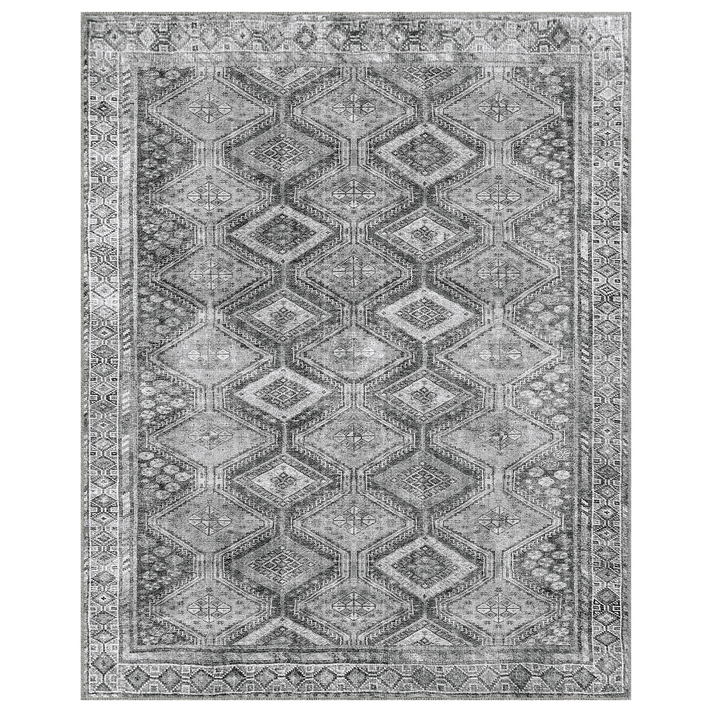 Apache Chenille Area Rug, Theodora Gray, 8' x 10'