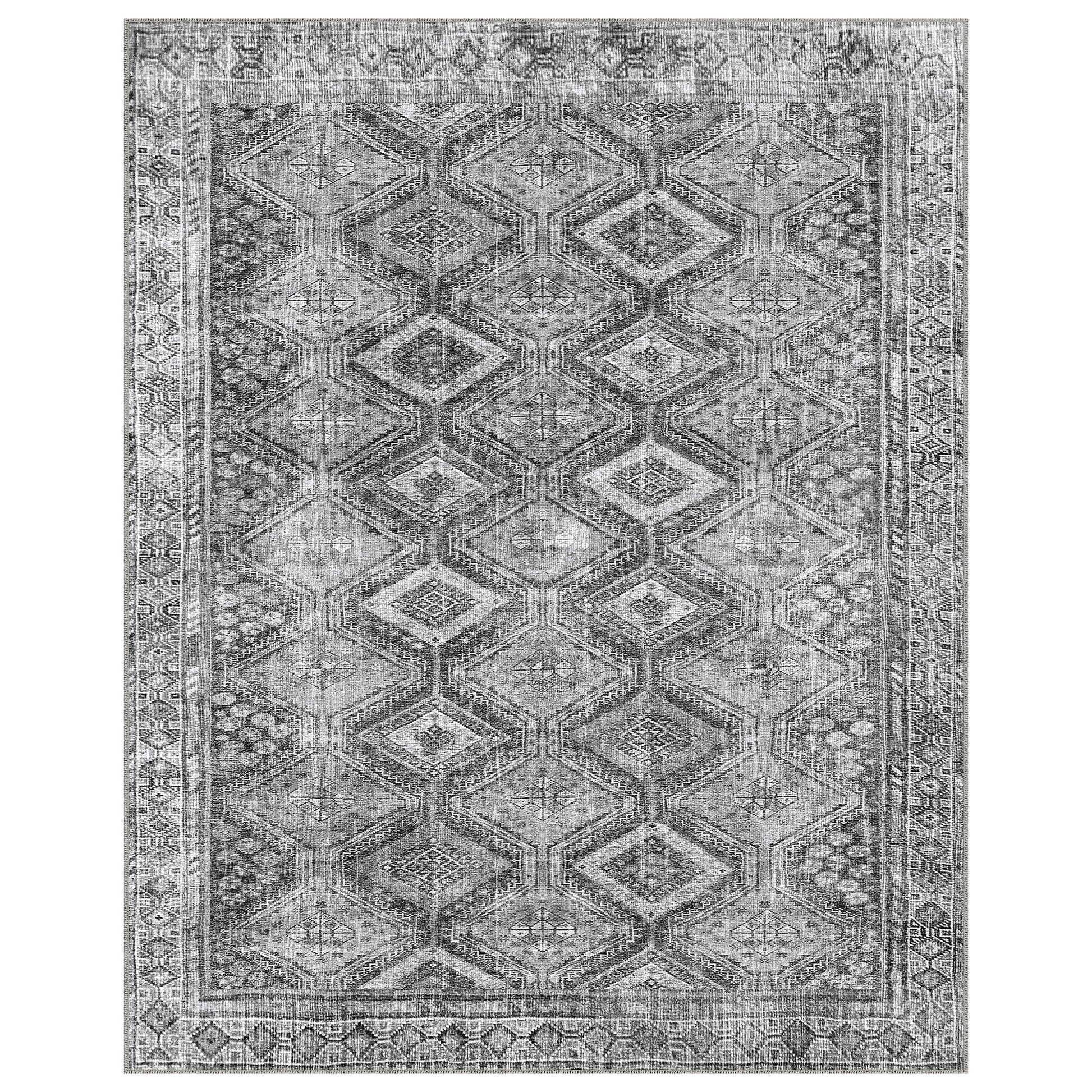 Apache Chenille Area Rug, Theodora Gray, 8' x 10'