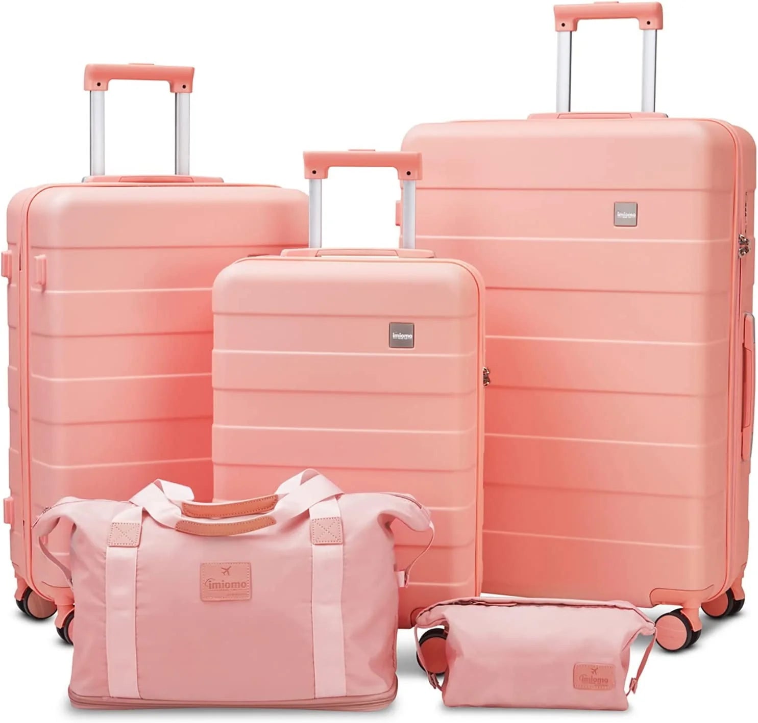 imiomo Luggage, ABS Hard Luggage Set with Spinner Wheels, with TSA Lock, Lightweight and Durable (Unisex)