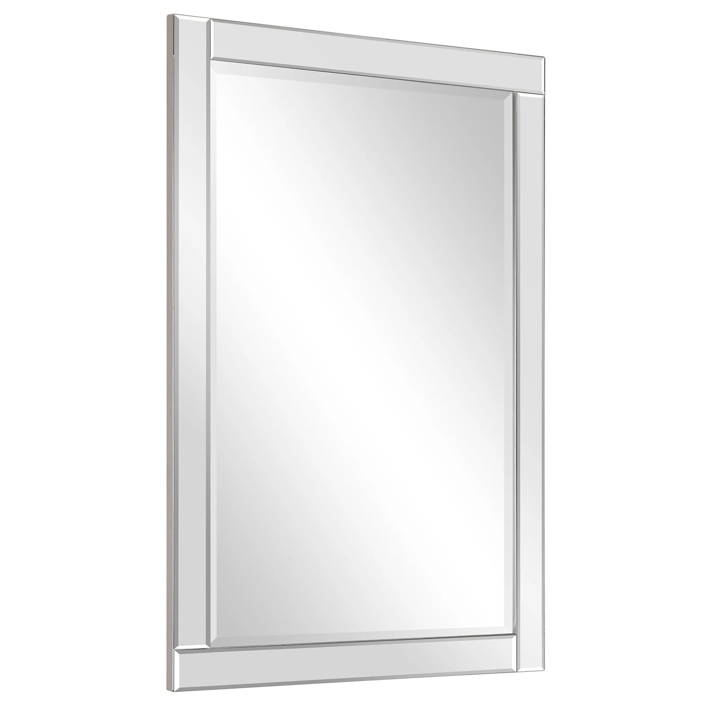 Empire Art Direct MOM-20025B-2454 Moderno Beveled Rectangle Wall Mirror