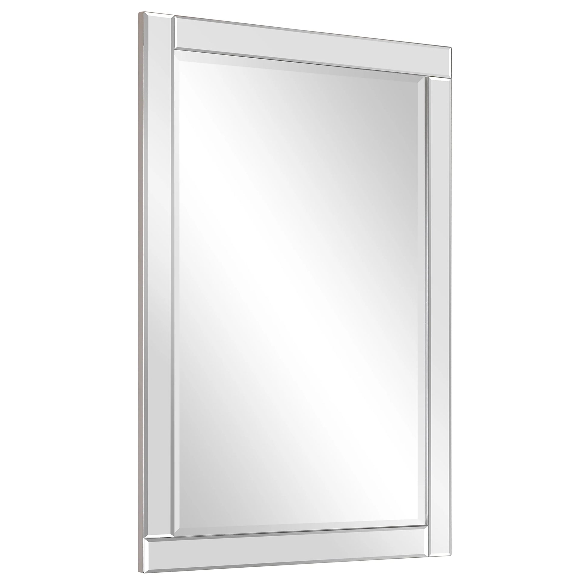 Empire Art Direct MOM-20025B-2454 Moderno Beveled Rectangle Wall Mirror