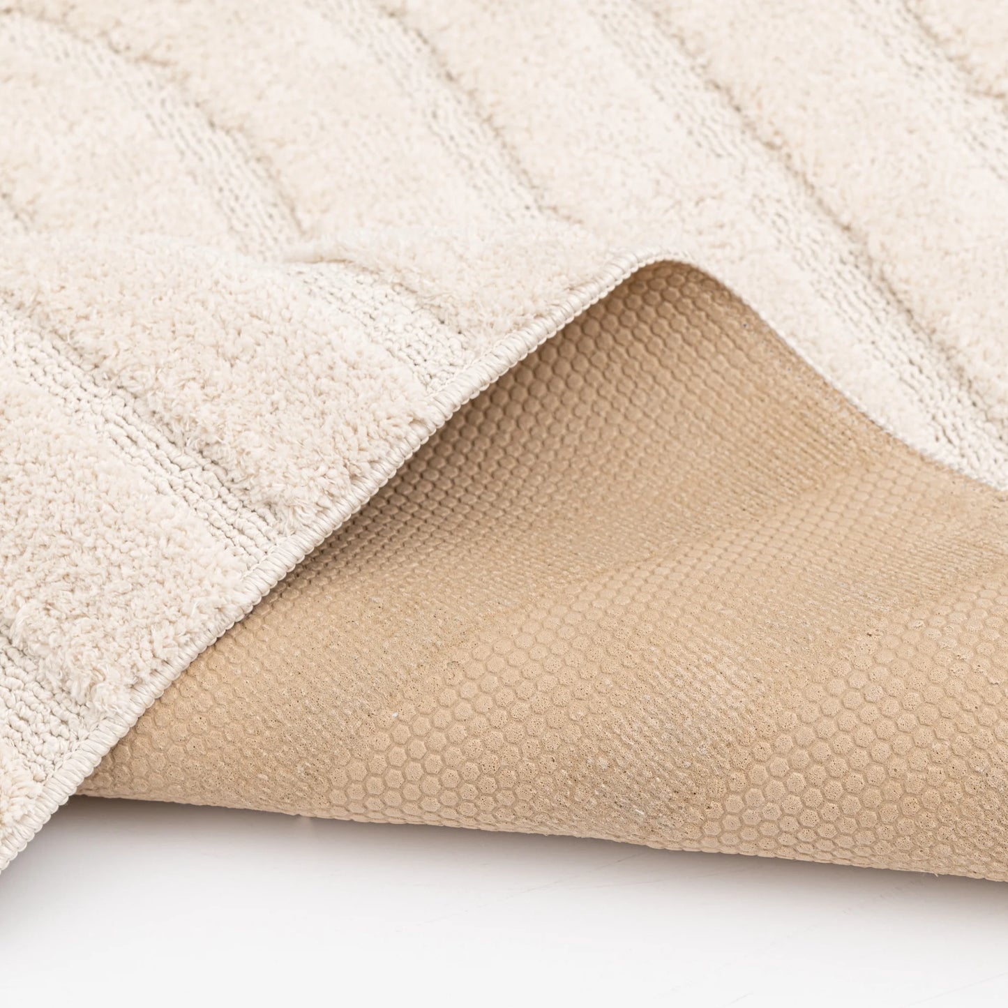 Better Homes & Gardens Arches Hi Low Indoor Area Rug, Ivory, 5'x6'7"