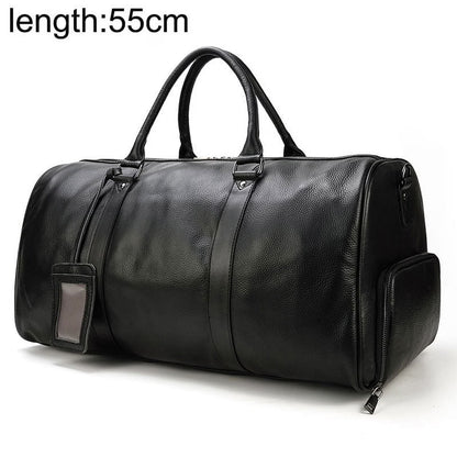 Zee Leather - Large Luggage/Travel made of Cowhide Genuine Leather Travel Duffle Bag