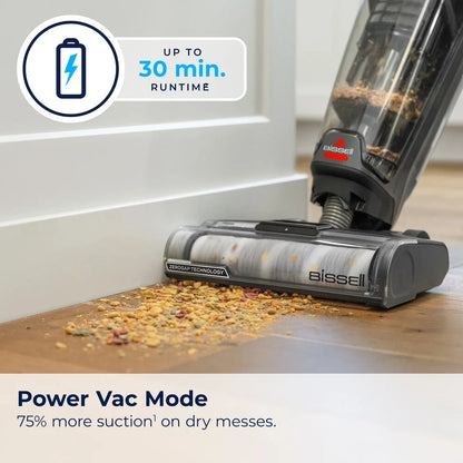 BISSELL CrossWave OmniForce Edge, Cordless, Zero-Gap Edge Technology, Power Vac or Power Mop Mode, Self Cleaning Cycle, All-in-One Multi-Surface Cleaner, for Hard Surfaces or Area Rugs, 3930F
