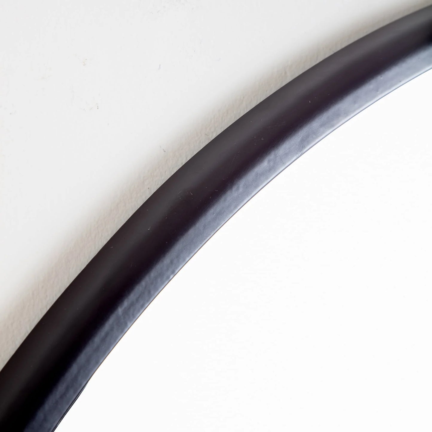 Habitat Adelina Black Circular Mirror