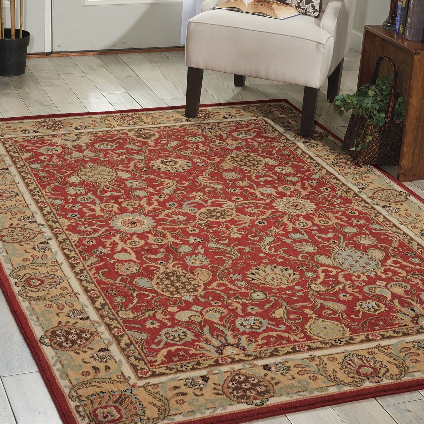 Kathy Ireland Lumiere "Stateroom" Onyx Area Rug