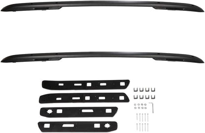 ECCPP Roof Rack Side Rails Luggage Cargo Carrier Roof Side Rails Fit for Jeep Renegade 2015-2022,Travel Essentials Black Aluminum Roof Rack Cross Bars Cross Rails