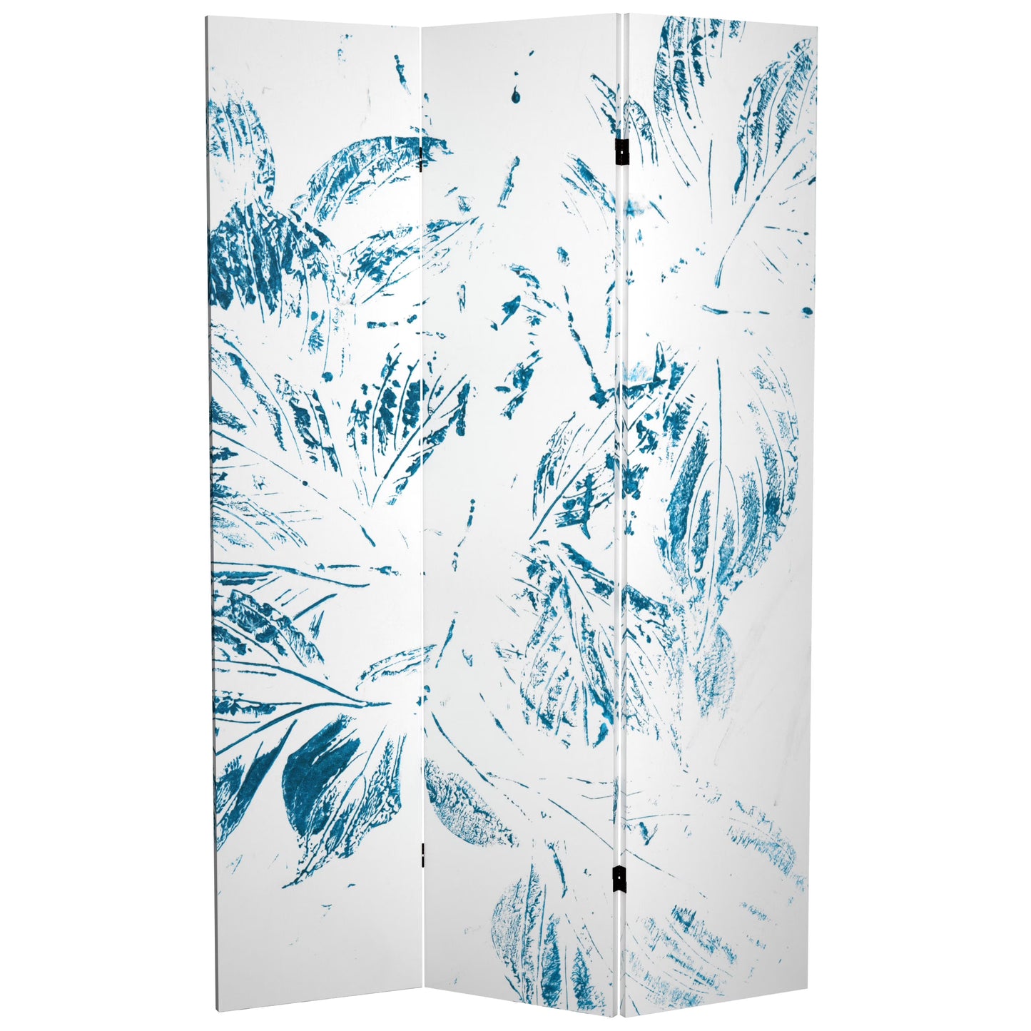 Handmade Spring Morning 5.25-foot Tall Canvas Room Divider (China)