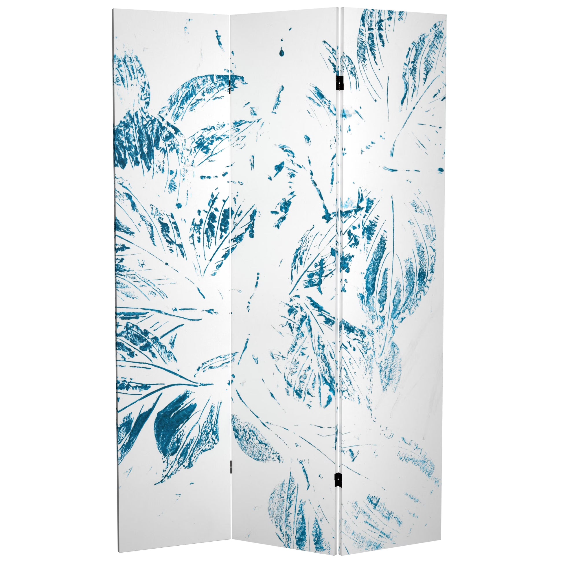 Handmade Spring Morning 5.25-foot Tall Canvas Room Divider (China)