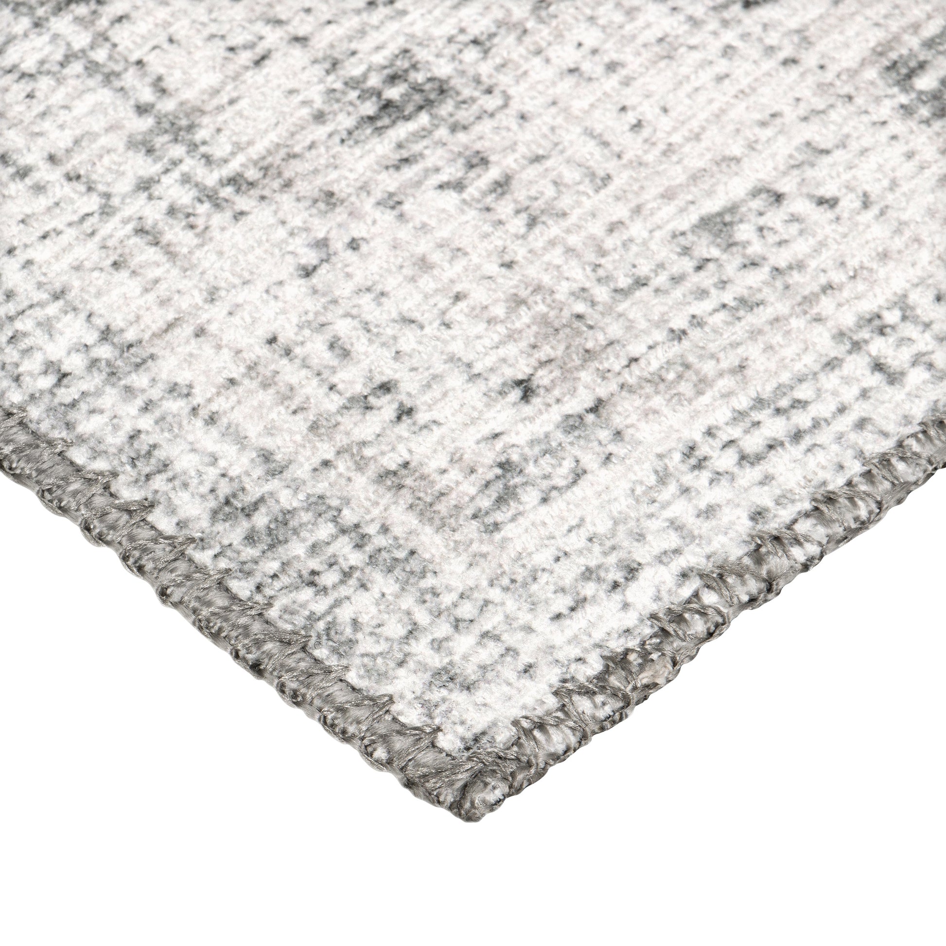 Apache Chenille Area Rug, Gilbert Gray, 5' x 8'