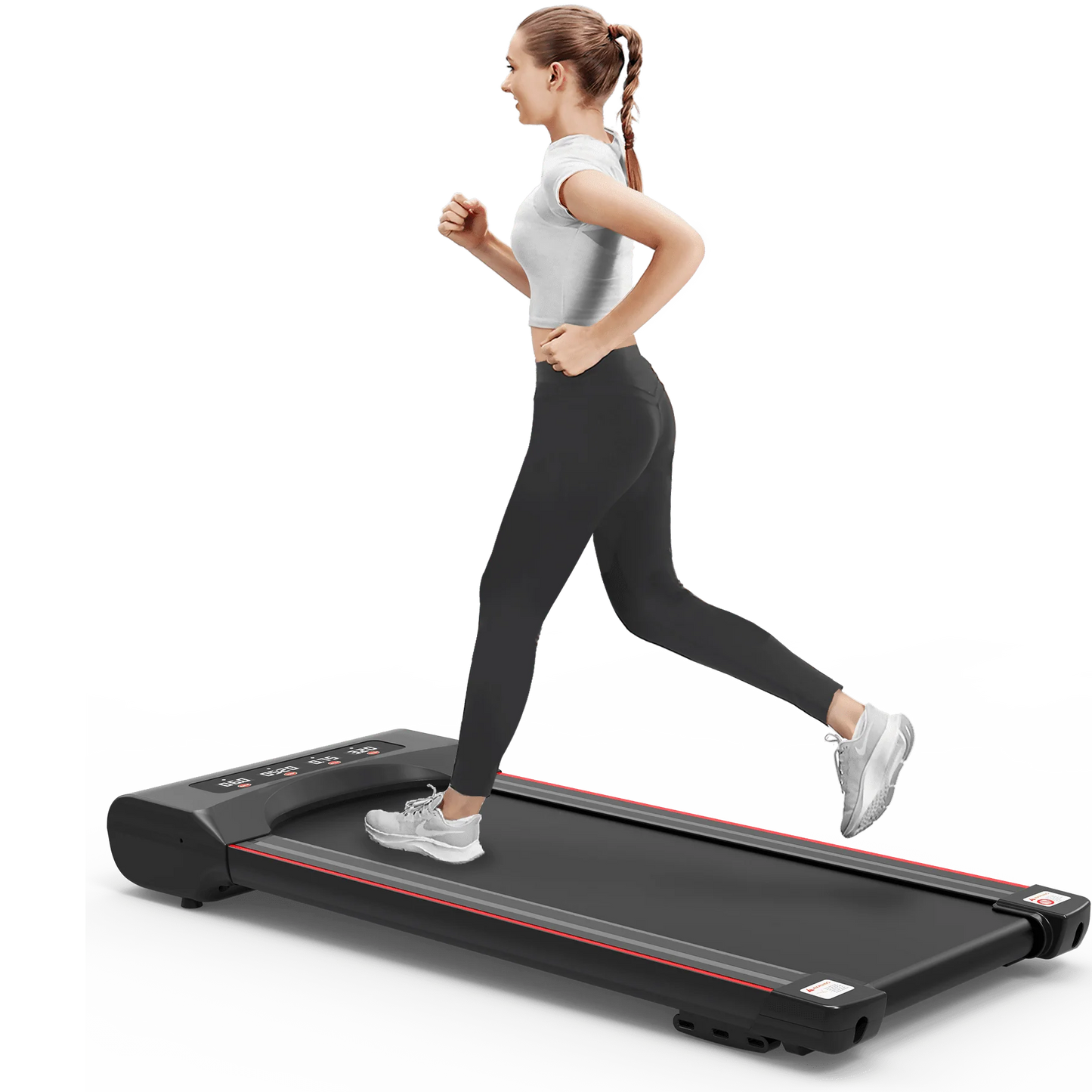 Best Walking Pad, Walking Treadmill Under Desk Treadmill Under Desk Treadmill Machine Walking Pad for Home Office Portable Treadmill in LED Display