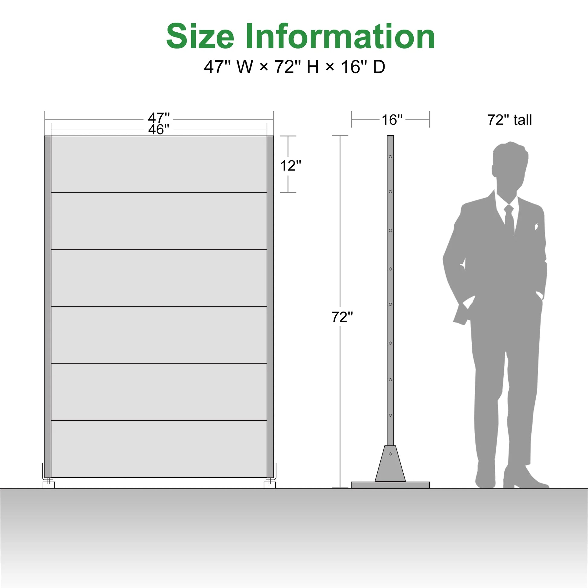 MAYEERTY Laser-Cut Steel Room Divider, Modern Privacy Partition for Living Space,Sun,Black
