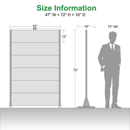 MAYEERTY Laser-Cut Steel Room Divider, Modern Privacy Partition for Living Space,Sun,Black
