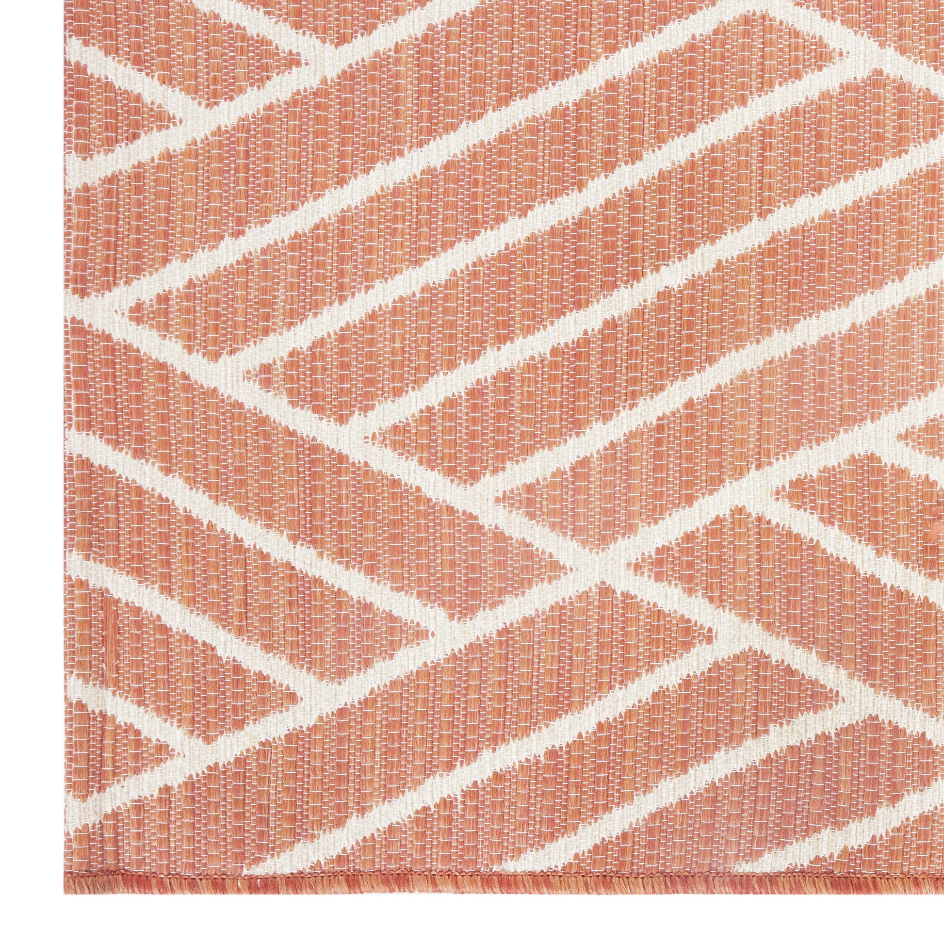 Better Homes & Gardens 7' x 10' Coral Diamond Outdoor Rug