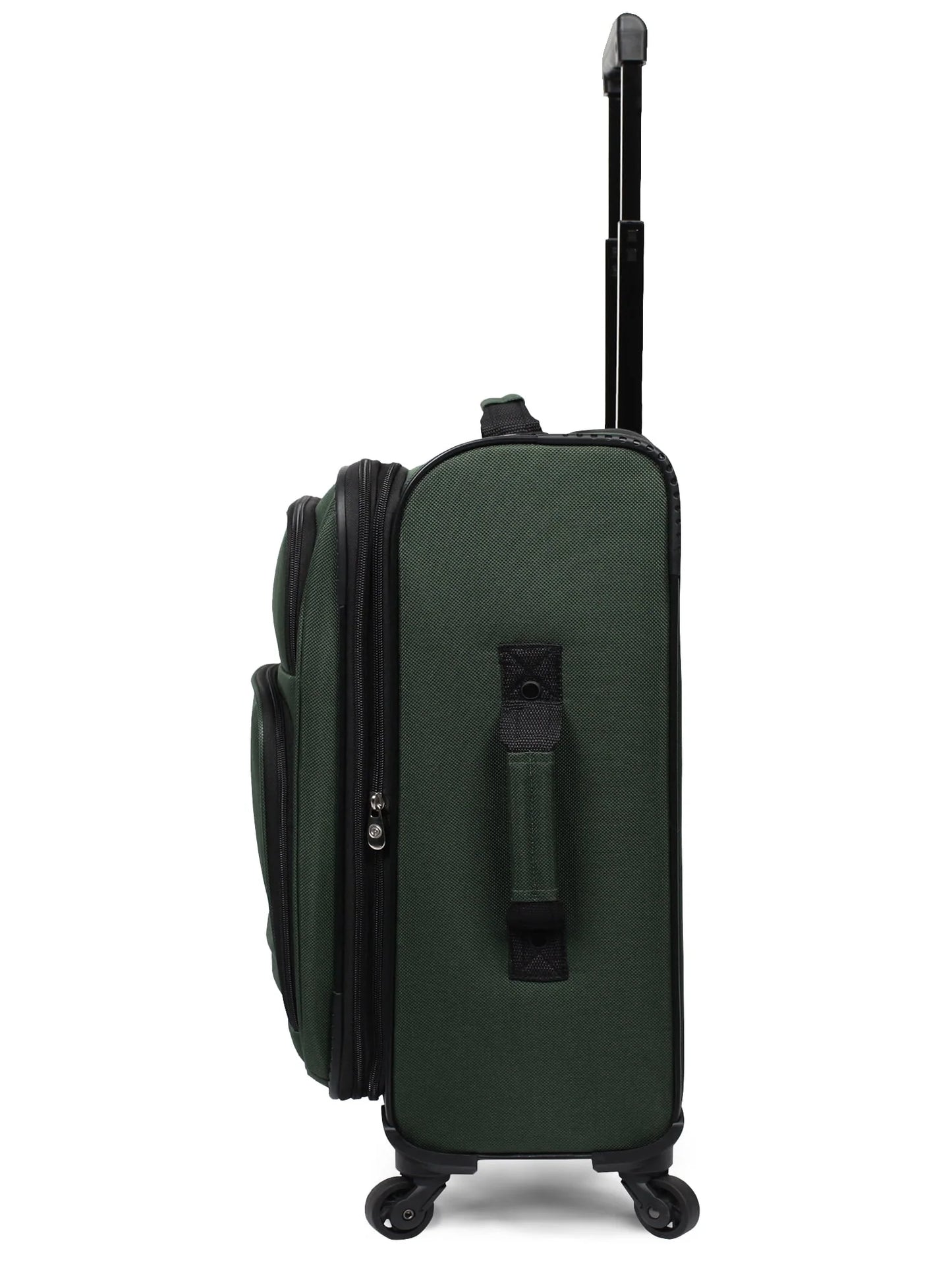 Protege 21" Carry-on Elliptic 4-Wheel Spinner Luggage, Green (Walmart Exclusive)