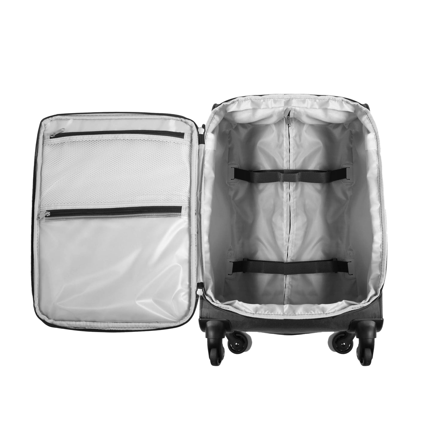 Protege, Arendale Soft Side 32°?Jumbo Expandable Checked Luggage, Charcoal