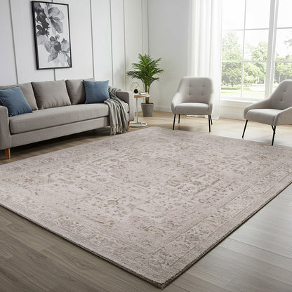 Divina Area Rug, Onida Cream, 7’10” x 10’