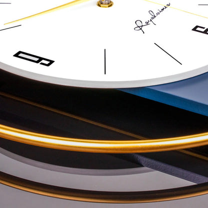 Wall Clock, Wall Clocks for Living Room, Modern Decorative Pendulum Wall Clock, Without Tick Noises, Modern Minimalist Pendulum Clock for Bedroom Office Kitchen