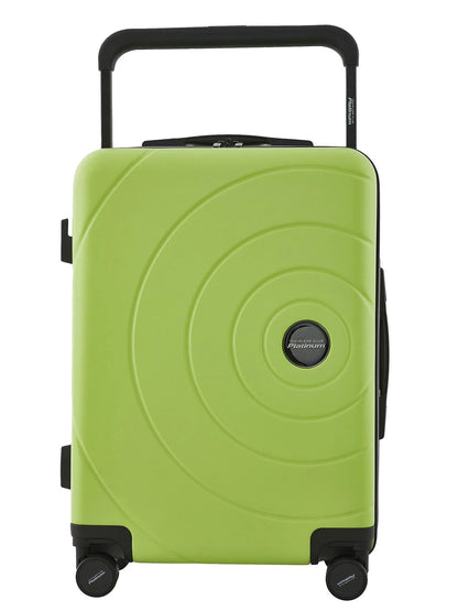 Travelers Club 2pc Rolling Hard Case Travel Luggage Set with Extra Wide Telescopic Handle , Lime