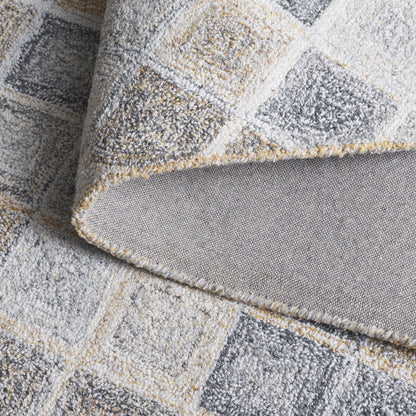 SAFAVIEH Renewal Linnaea Geometric Area Rug, Beige/Gray, 8' x 10'