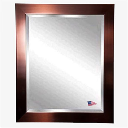 Rayne Shiny Bronze Wall Mirror