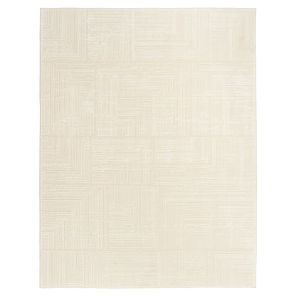 Nourison Briar Area Rug, Privet, 7’10” x 9’10”