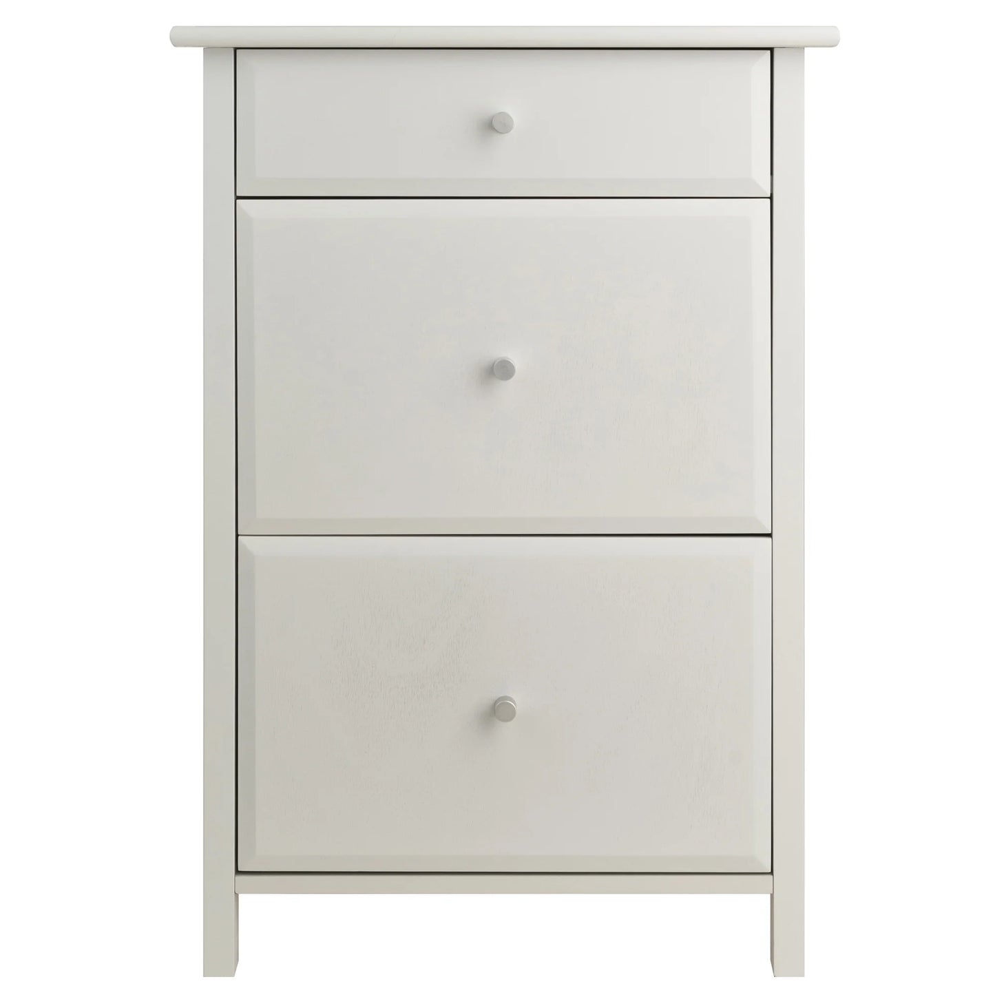 Winsome Delta Home Office File Cabinet, White Finish