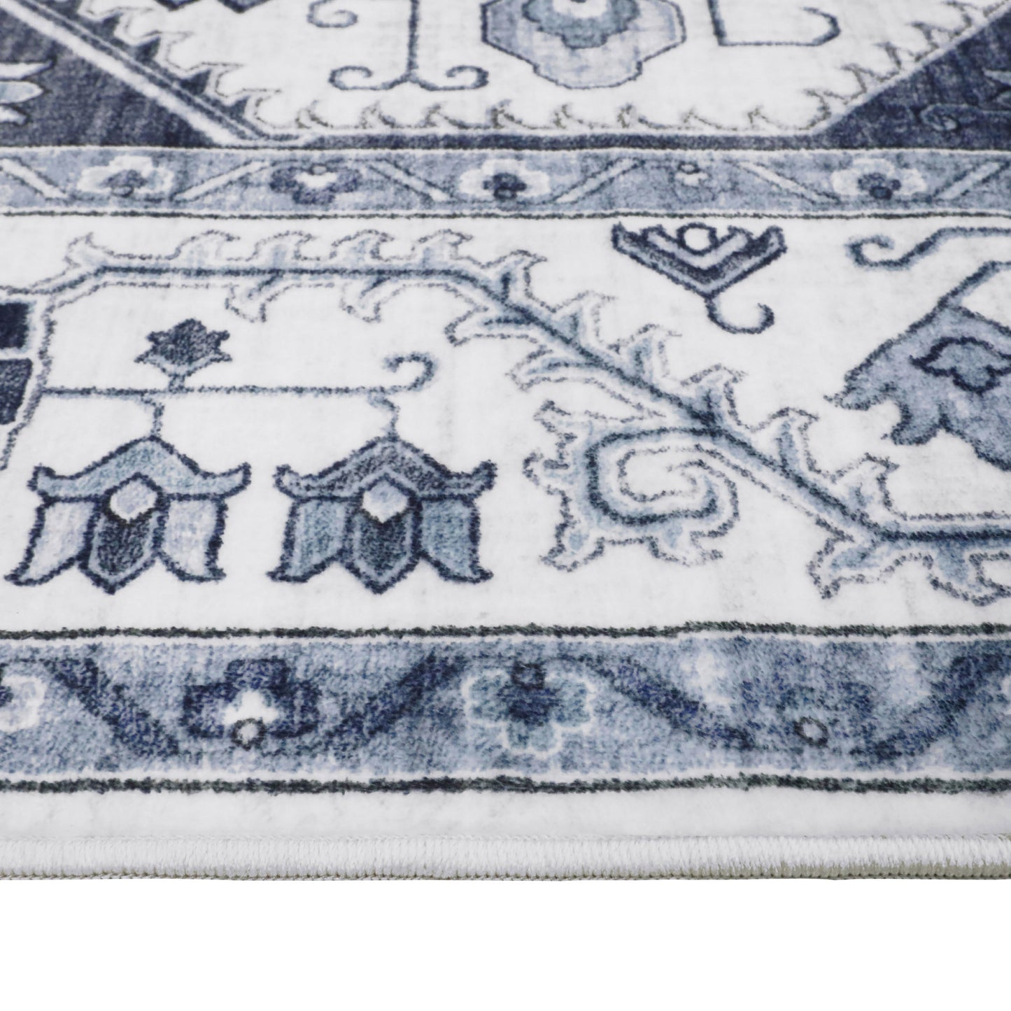 Wyatt & Ash Washable Indoor Area Rug, Cyrus 6'6' x 9'6'