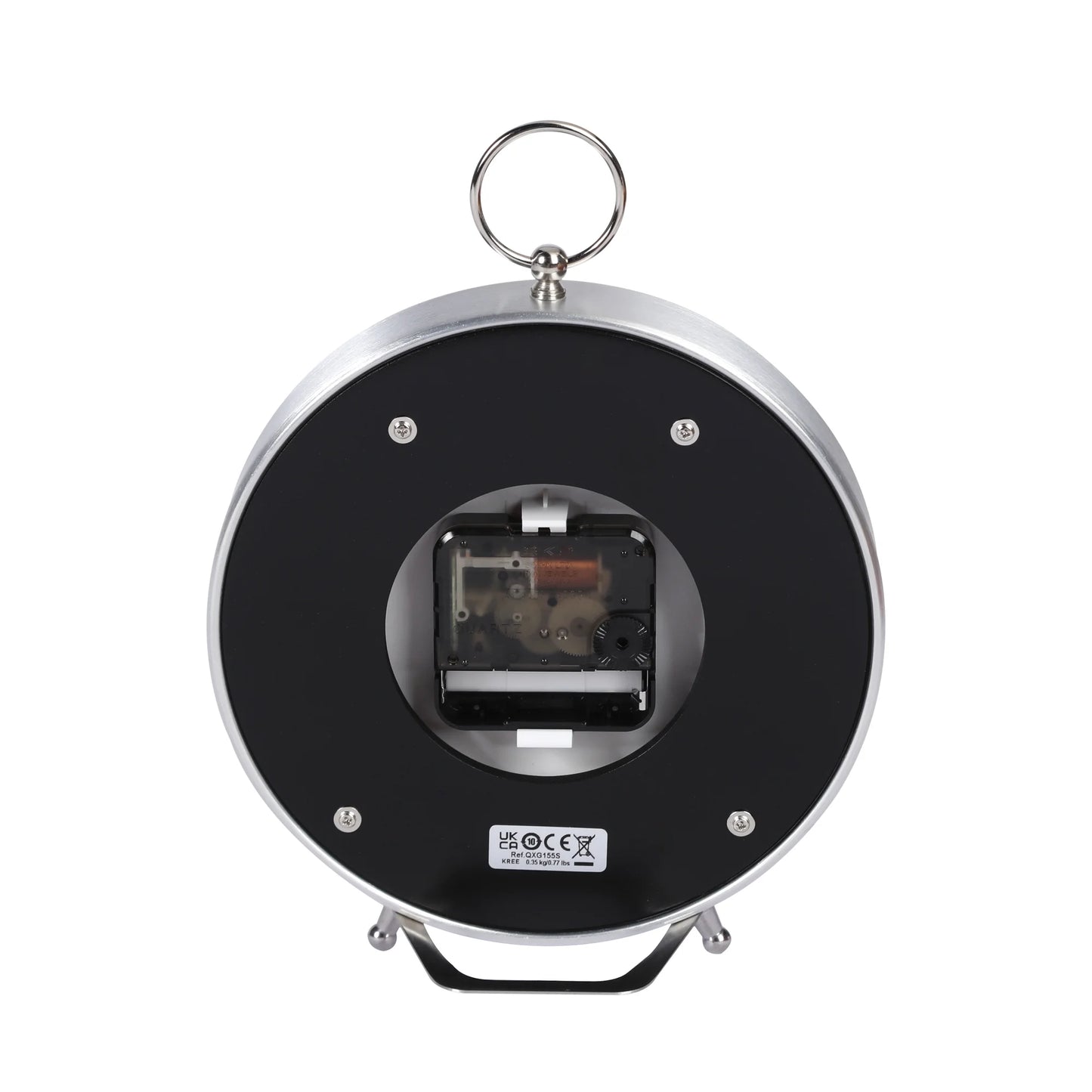 Seiko Royce Table Clock, Silver QXG155SLH
